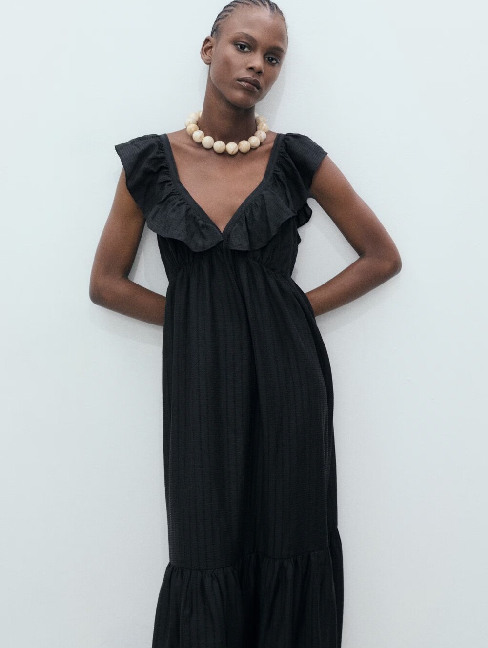 MANGO Ruffle Dress - Picture 4 of 4